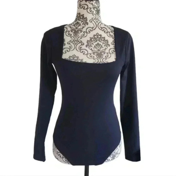 Abercrombie and Fitch Soft AF Bodysuit 90s Retro Witchy Whimsigoth Women's Small - Picture 2 of 16